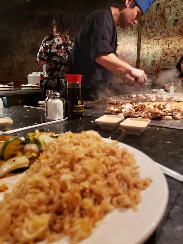 Hibachi Chicken and Shrimp