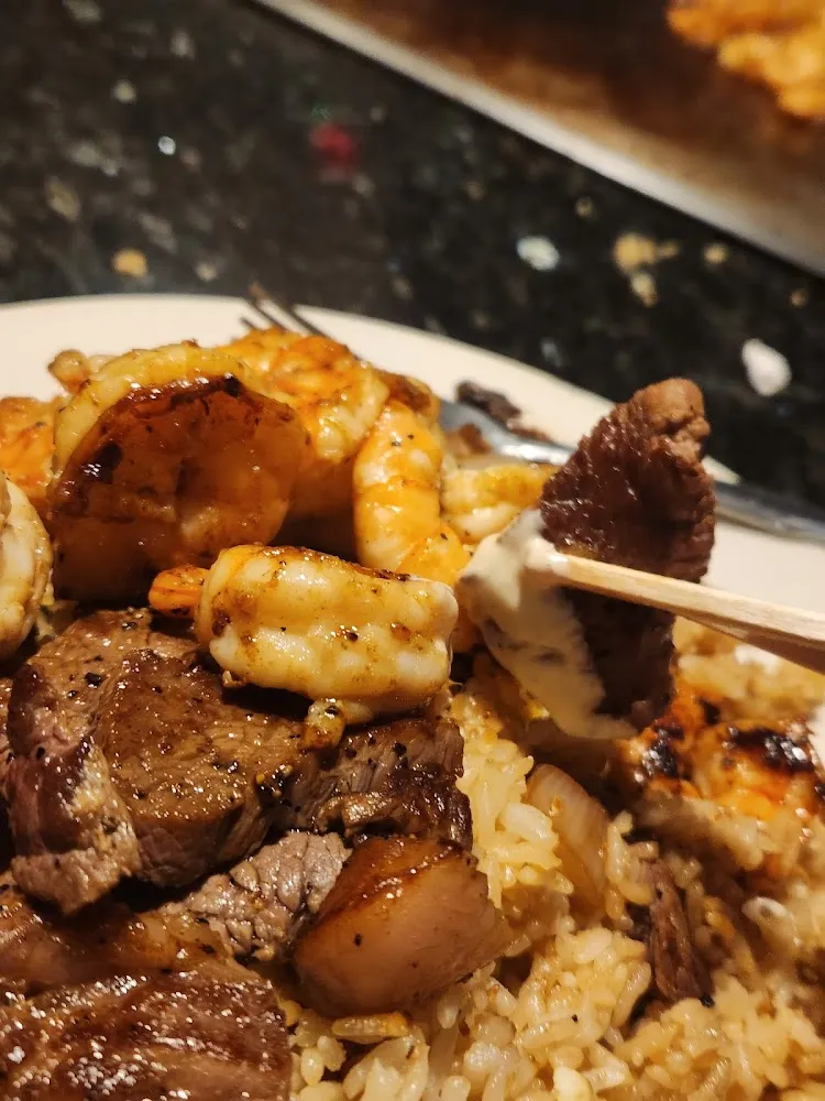 Hibachi Steak and Shrimp